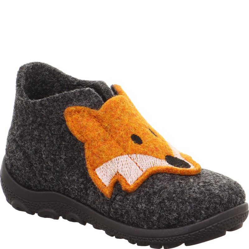 Superfit HAPPY OCTI Unisex, Boys Slipper - Material: Textile in Grey