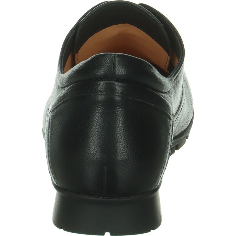 Think! MENSCHA Schnürschuh - Material: Leder in Schwarz