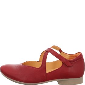 Think GUAD2 Ballerina - Material: Leather in Red