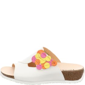Think MIZZI DAMEN Woman Mules - Material: Leather in White