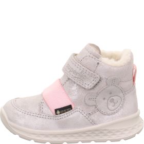 Superfit BREEZE Mädchen Sneaker high - Material: Leder in Metallic
