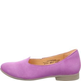 Think GUAD2 Woman Ballerina - Material: Leather in Purple
