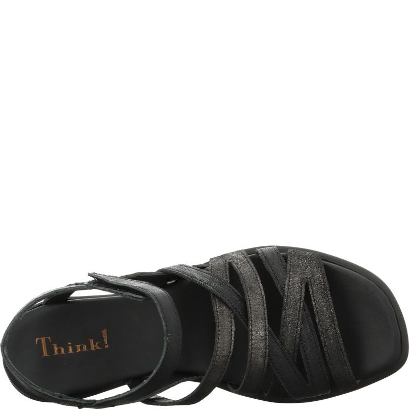 Think VIVI Woman  - Material: Leather in Black