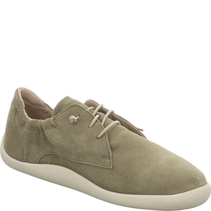 Think HAPPAT Sneakers low - Material: Leather in Olive