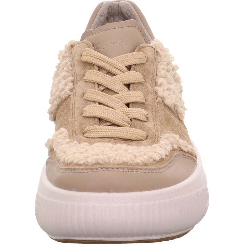 Legero T4 JUMP Damen Sneaker low - Material: Leder/Textil in Beige