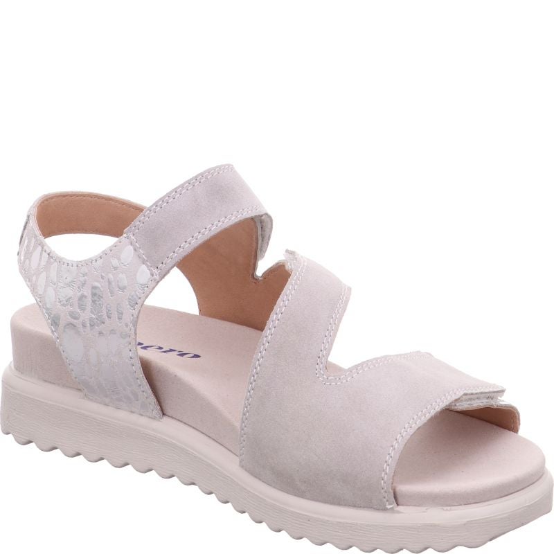 Legero MOVE Damen Sandale - Material: Leder in Grau