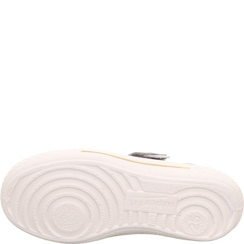 Superfit TENSY Girls Ballerina - Material: Leather in Grey