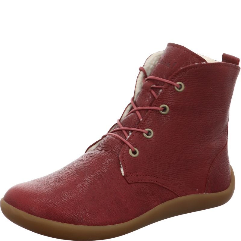Think! BLO Damen Ankle Boots - Material: Leder in Rot