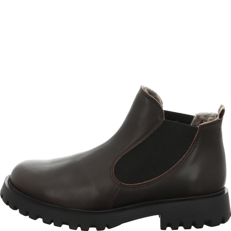 Think! TRENTO Damen Chelsea Boots - Material: Leder in Braun