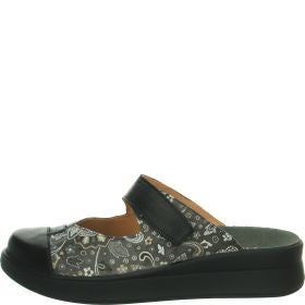 Think MEGGIE Woman Mules - Material: Leather in Multicolored
