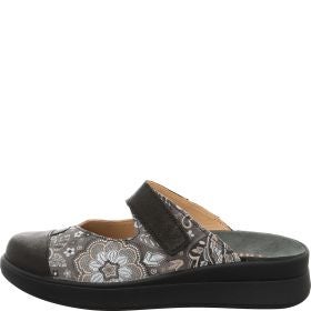 Think! MEGGIE Damen Pantolette - Material: Leder in Mehrfarbig