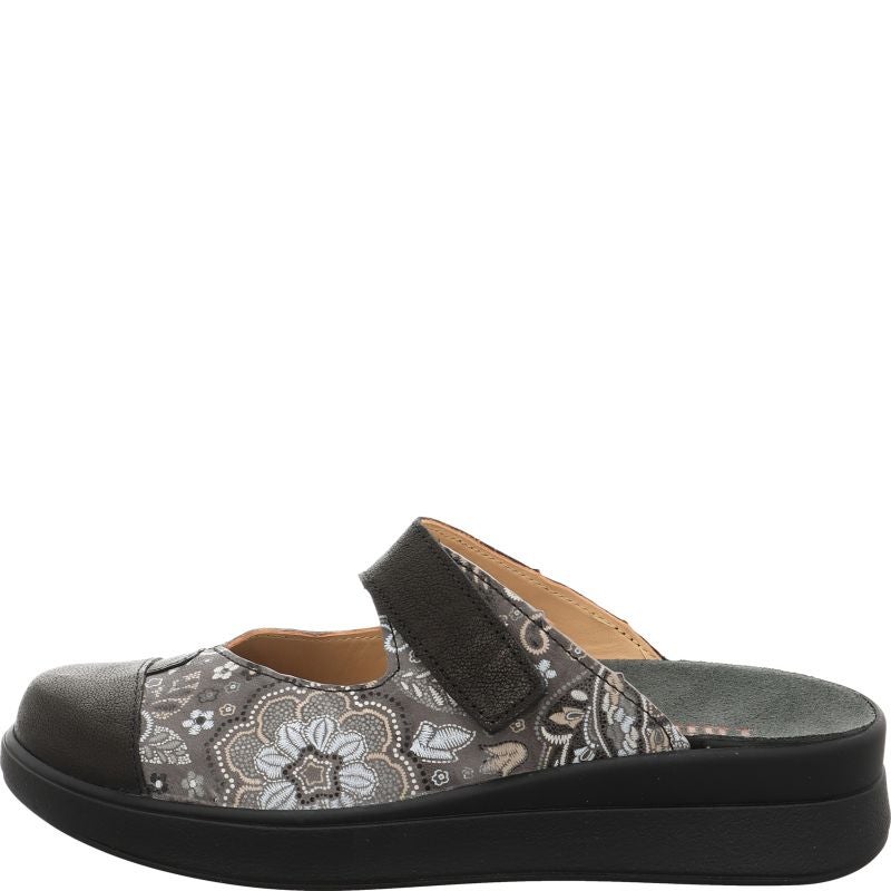 Think MEGGIE Woman Mules - Material: Leather in Multicolored
