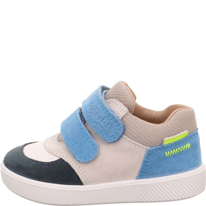 Superfit SUPIES Boys Sneakers low - Material: Leather/Textil in Multi Colour