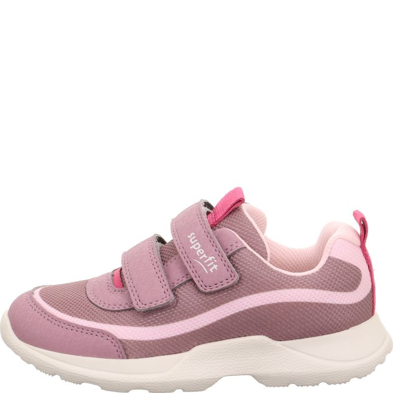 Superfit RUSH Girls Sneakers low - Material: Textil/Sonstiges Material in Purple