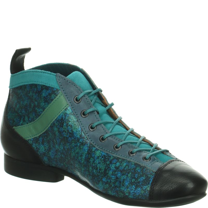 Think GUAD2 Ankle boot - Material: Leather in Multicolored