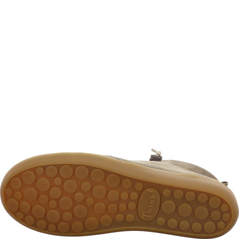 Think NATURE Woman Sneakers high - Material: Leather in Beige