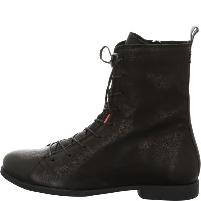 Think! AGRAT Damen Stiefelette - Material: Leder in Schwarz