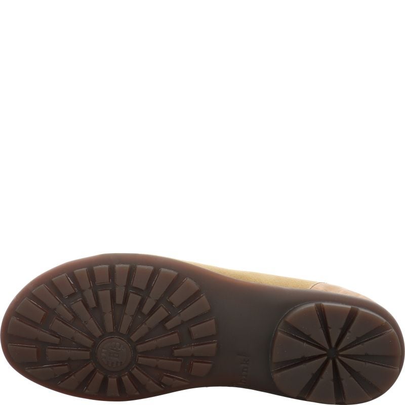 Think KONG HERREN Lace up shoe - Material: Leather in Beige