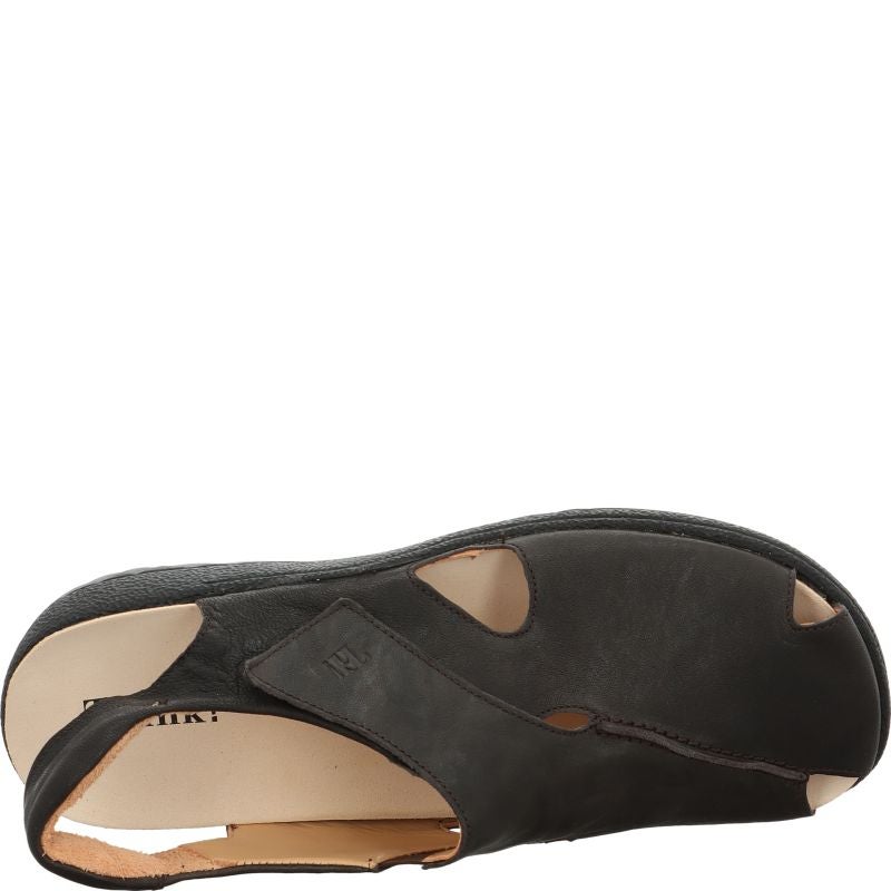 Think CHANGE HERREN Sandal - Material: Leather in Brown