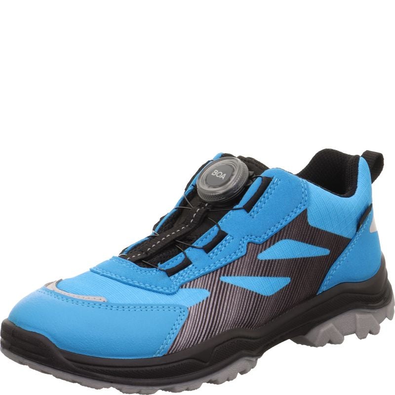 Superfit JUPITER Jungen Sneaker low - Material: Textil/Sonstiges Material in Blau