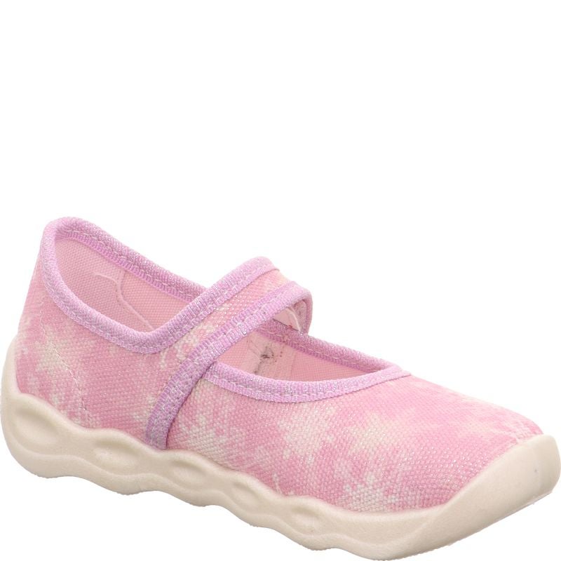 Superfit BUBBLE Girls Slipper - Material: Textile in Rose