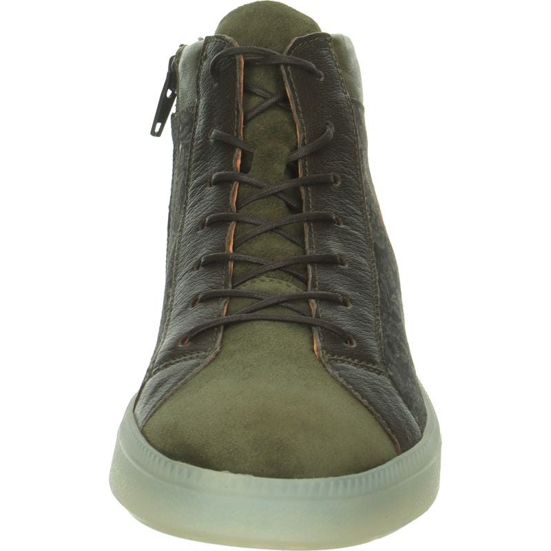Think TURNA WOMEN Sneakers high - Material: Leather in Grey