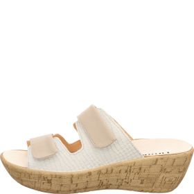Think KATE Woman Mules - Material: Leather in White