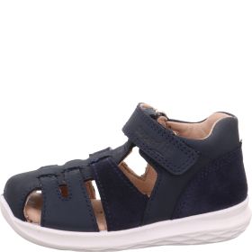 Superfit BUMBLEBEE Unisex, Jungen Sandale - Material: Leder in Blau