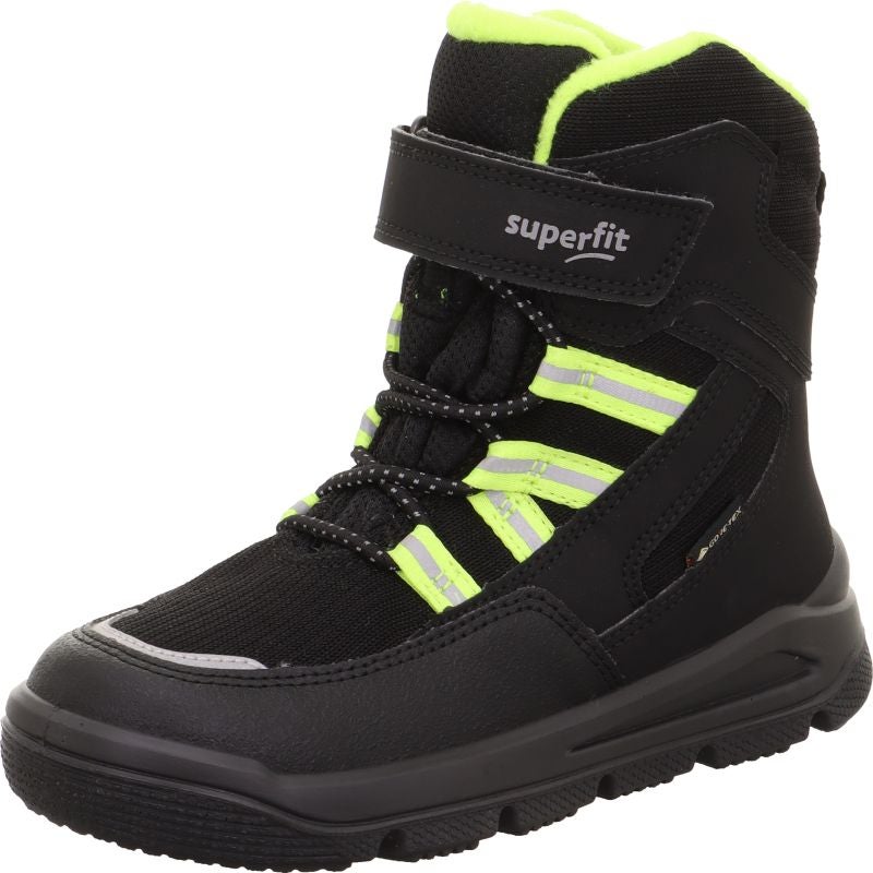 Superfit MARS Unisex | Boys Boot - Material: Textil/Sonstiges Material in Black