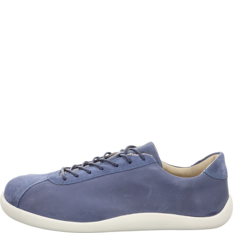 Think HAPPAT Sneakers low - Material: Leather in Blue