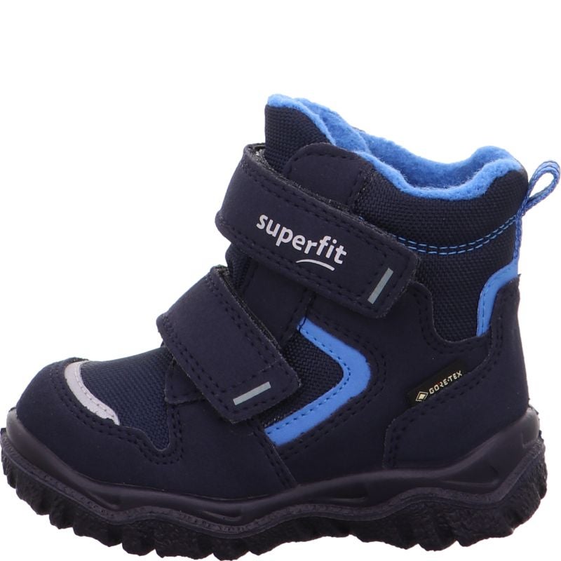 Superfit HUSKY1 Unisex, Boys Boot - Material: Textil/Sonstiges Material in Blue