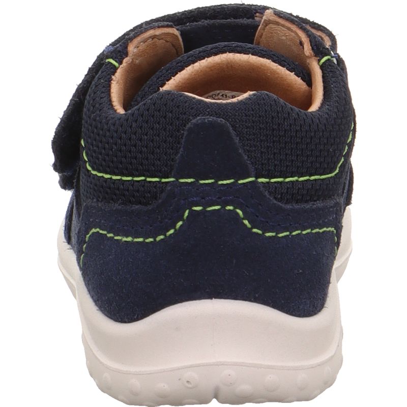 Superfit WHALEY Jungen Sneaker high - Material: Leder/Textil in Blau