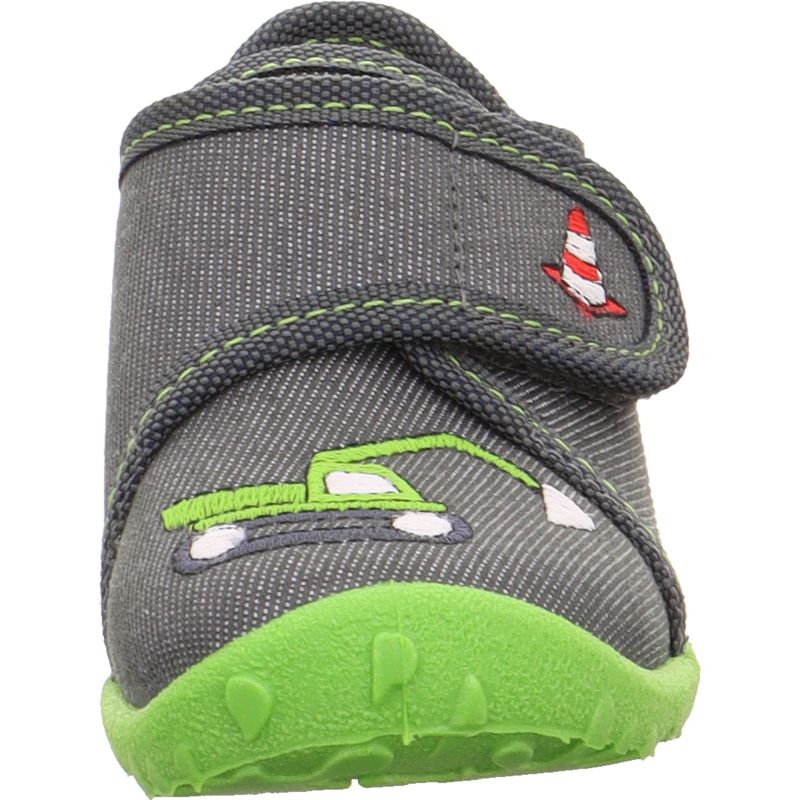 Superfit SPOTTY Boys Slipper - Material: Textile in Grey