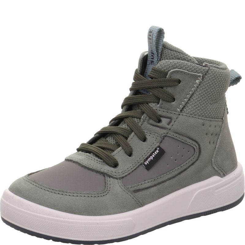 Superfit MAVERICK Sneakers high - Material: Leder/Sonstiges Material/Texti in Green