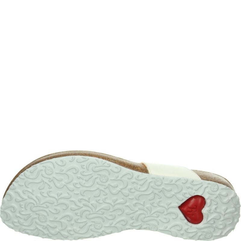 Think JULIA DAMEN Woman Mules - Material: Leather in White