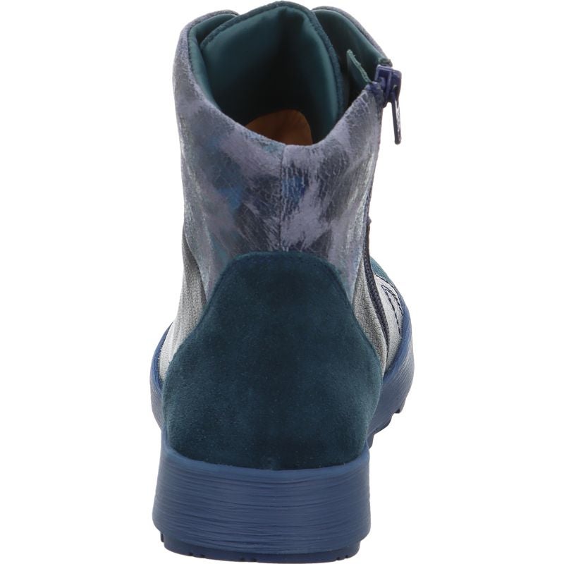 Think COMODA Ankle boot - Material: Leather in Blue