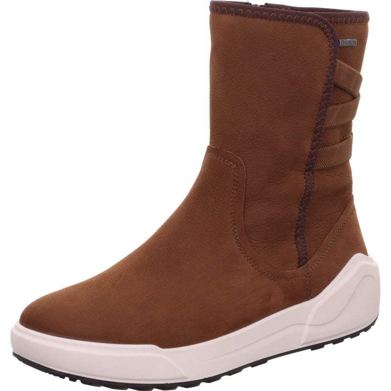 legero COSY Damen Stiefelette - Material: Leder in Braun