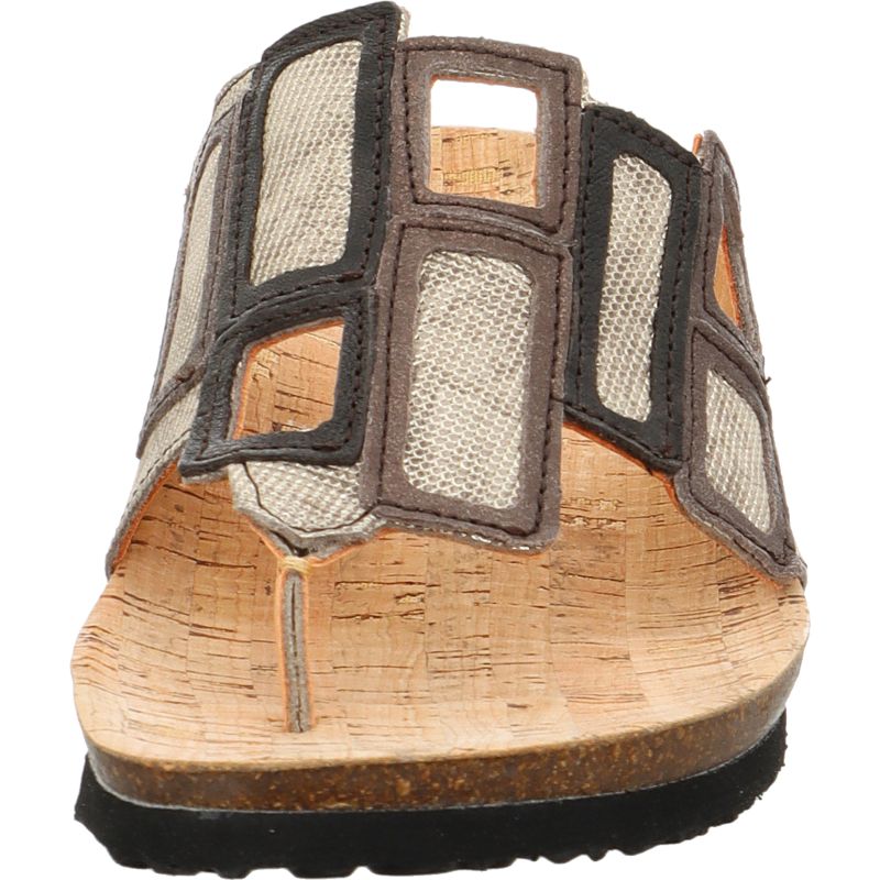Think JULIA DAMEN Mules - Material: Leather in Grey
