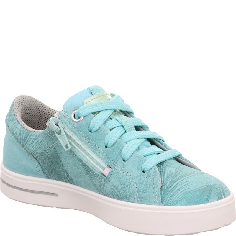 Superfit STELLA Girls Sneakers low - Material: Leather/Textil in Green