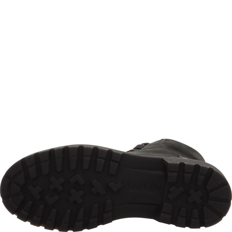 Legero MONTA Damen Schnürboots - Material: Leder in Schwarz