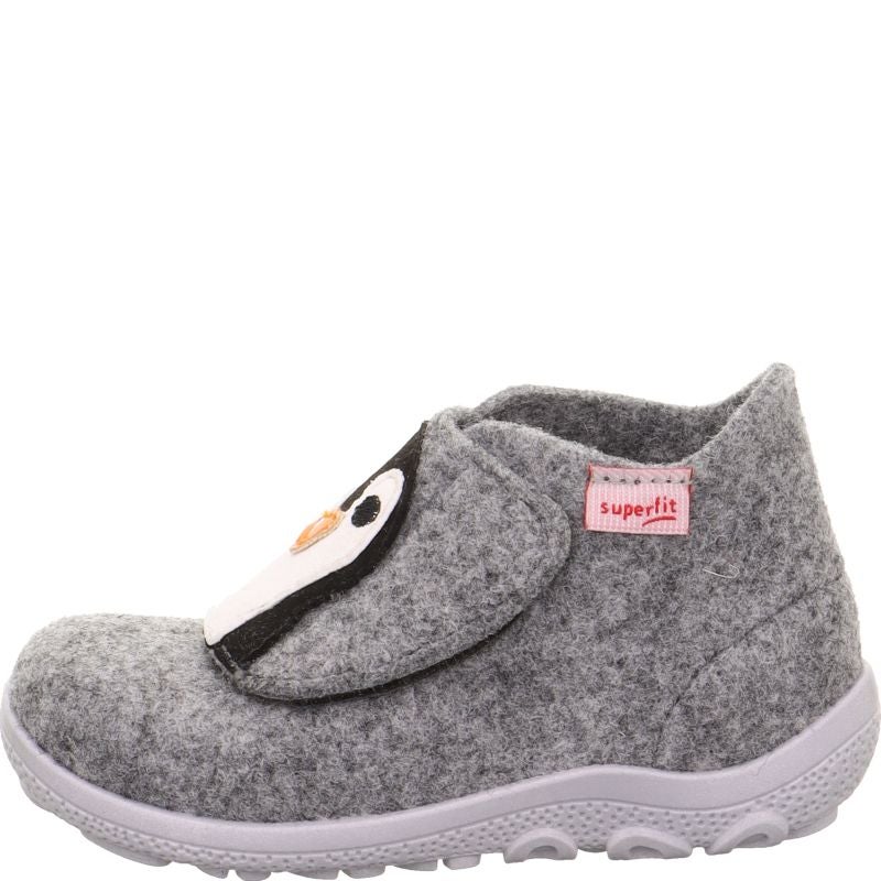 Superfit HAPPY OCTI Boys Slipper - Material: Textile in Grey