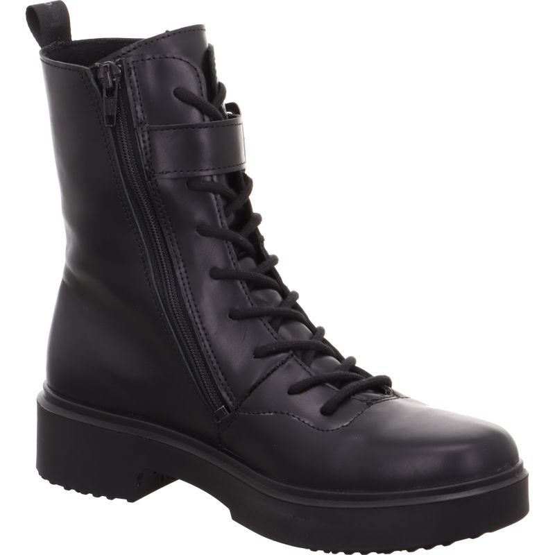 Legero ANGEL Damen Schnürboots - Material: Leder in Schwarz