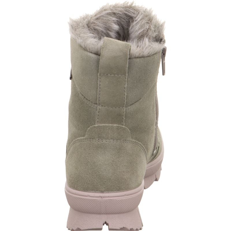 Legero NOVARA Damen Schnürboots - Material: Leder in Grün