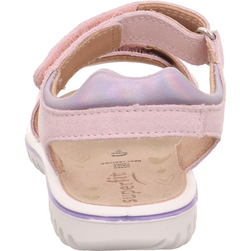 Superfit SPARKLE Sandal - Material: Leather in Rose