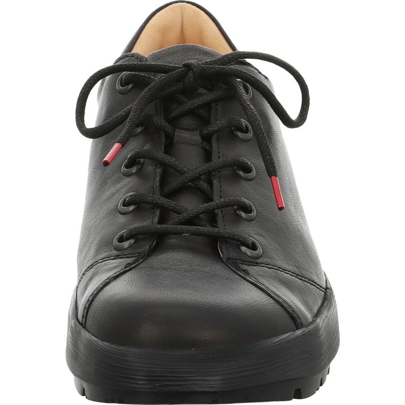 Think COMODA Woman Lace up shoe - Material: Leather in Black
