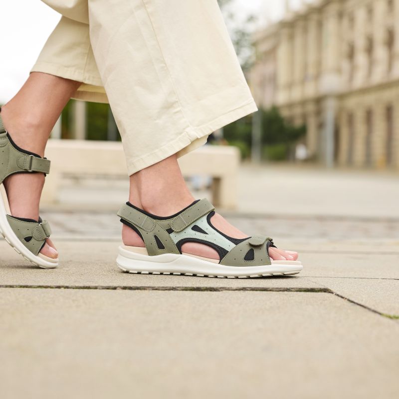 Legero SIRIS Sandal - Material: Leather in Green