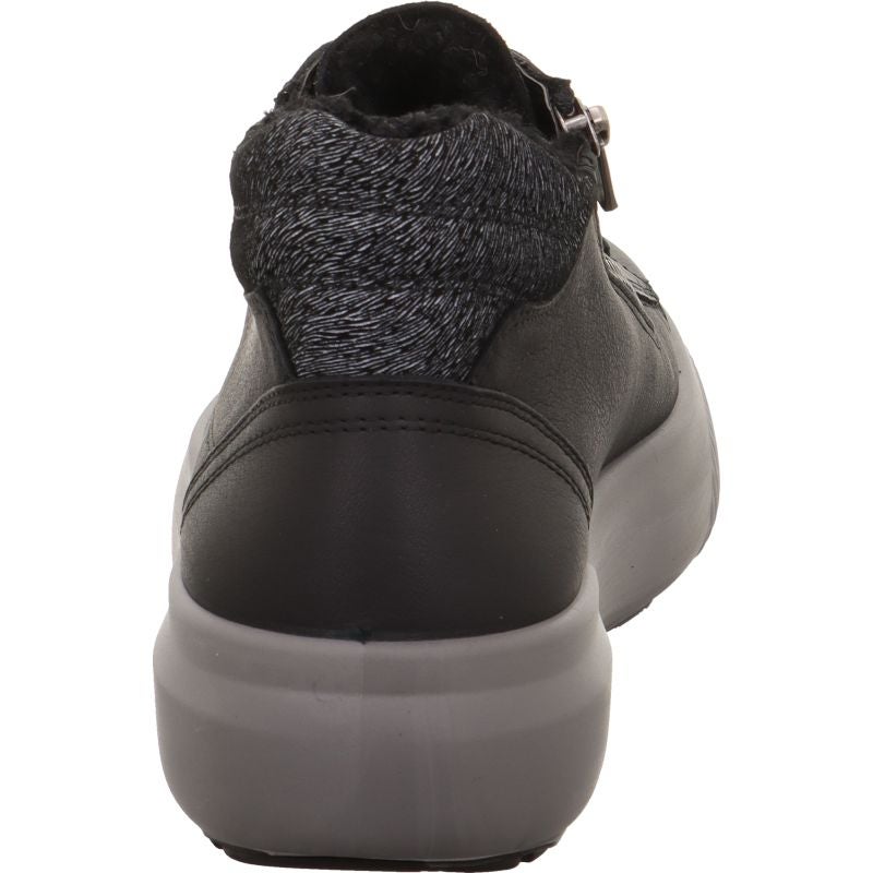 Legero T4 JUMP Damen Sneaker high - Material: Leder in Schwarz