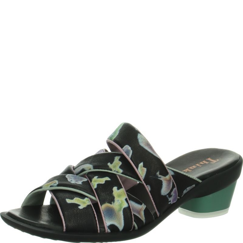 Think ZAZA Woman Mules - Material: Leather in Multi Colour