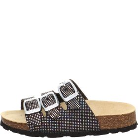 Superfit FUSSBETTPANTOFFEL Girls Slipper - Material: Sonstiges Material in Black