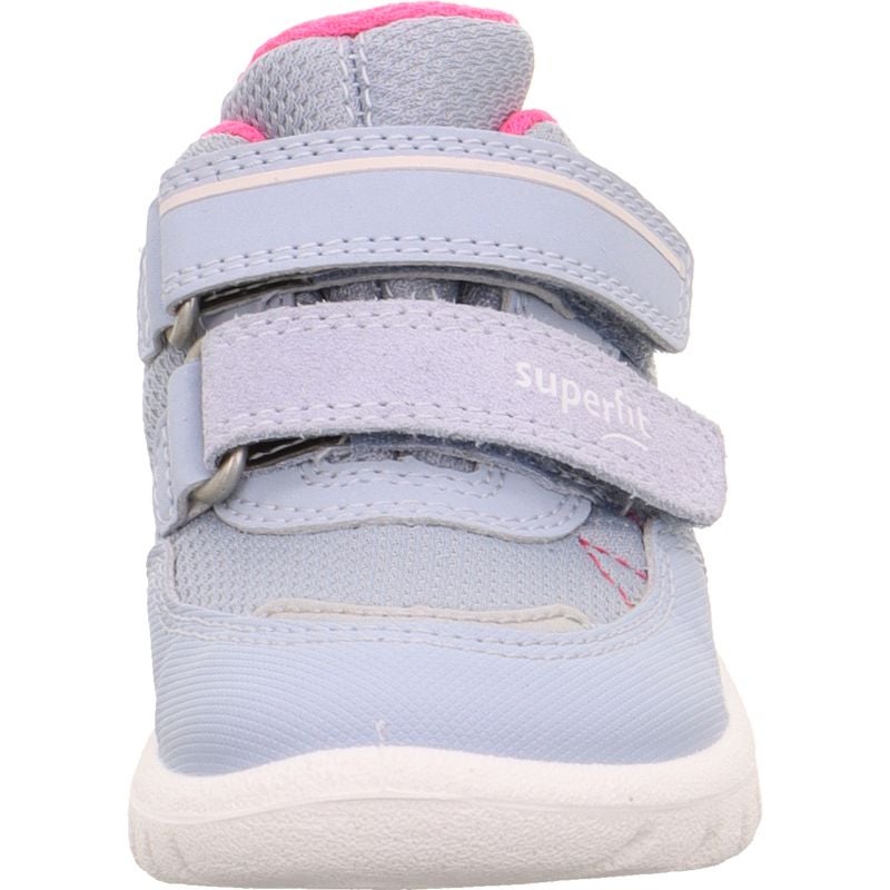 Superfit SPORT7 MINI Girls Sneakers low - Material: Leder/Sonstiges Material/Texti in Blue
